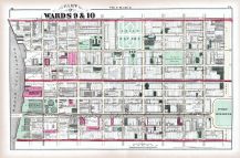 Plate G - Wards 9 and 10, Philadelphia 1875 Vol 6 Wards 2 to 20 - 29 - 31